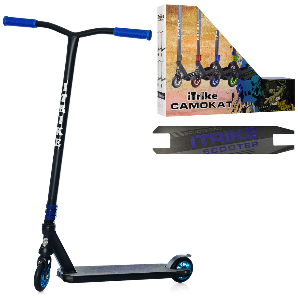 

Самокат iTrike SR 2-068-1-BBL Black Blue (SR 2-068-1)