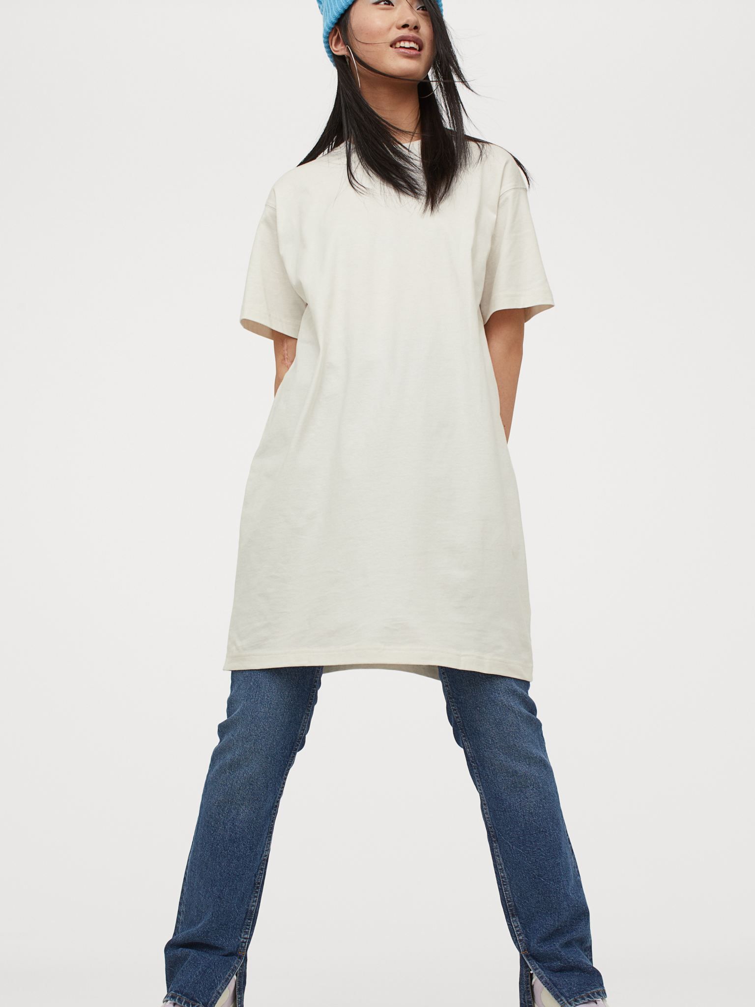 

Платье H&M 1607-8261641 XS Молочное