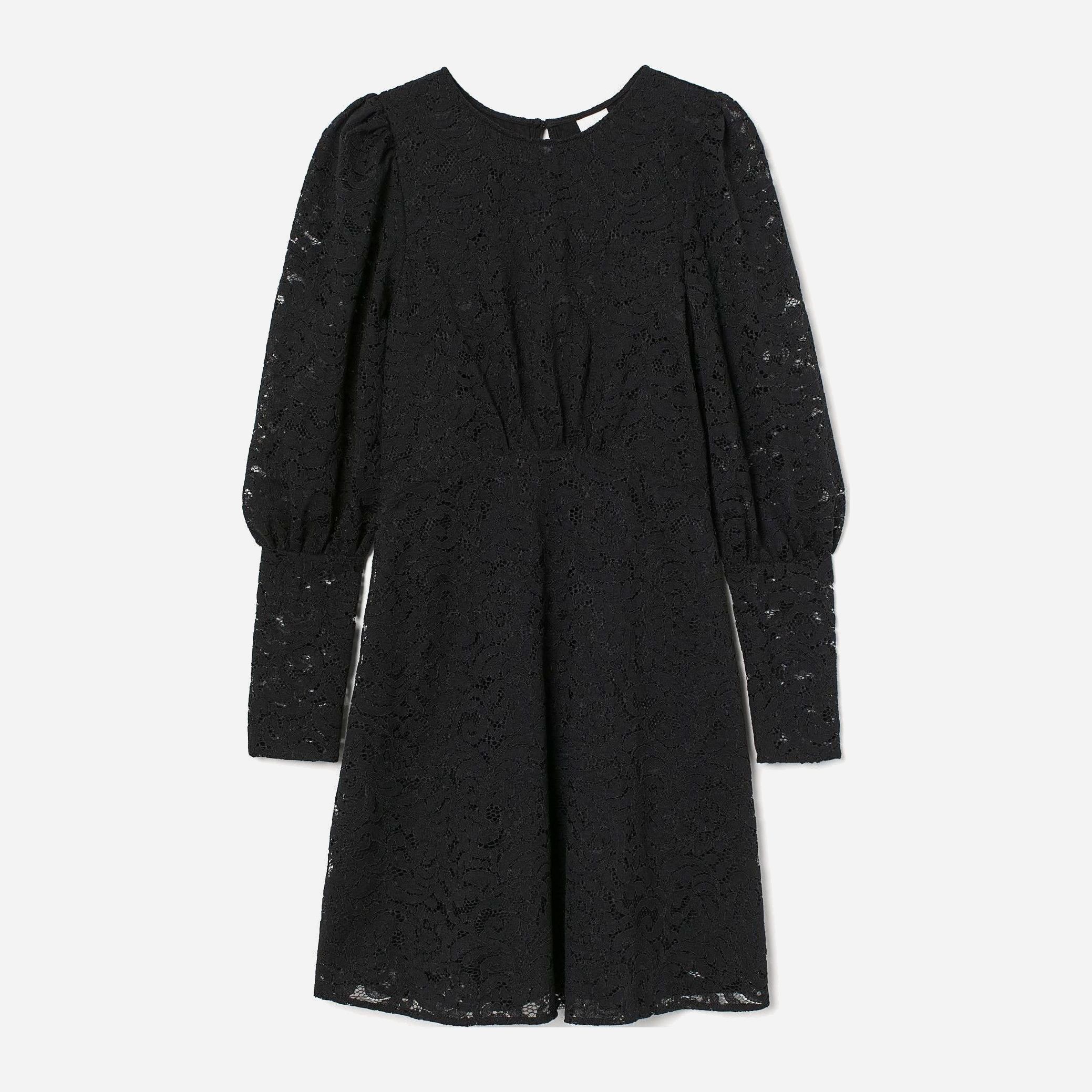 

Платье H&M 2707-9249002 36 Черное