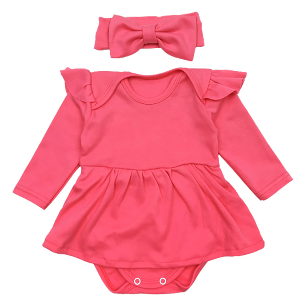 

Боди-платье с длинным рукавом dexter's Coral 68 см
