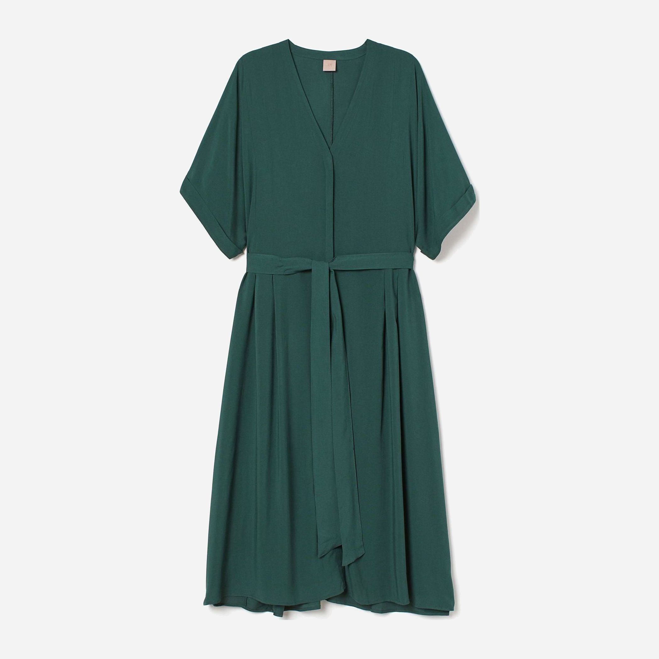 

Платье H&M 2907-7772191 XL Зеленое