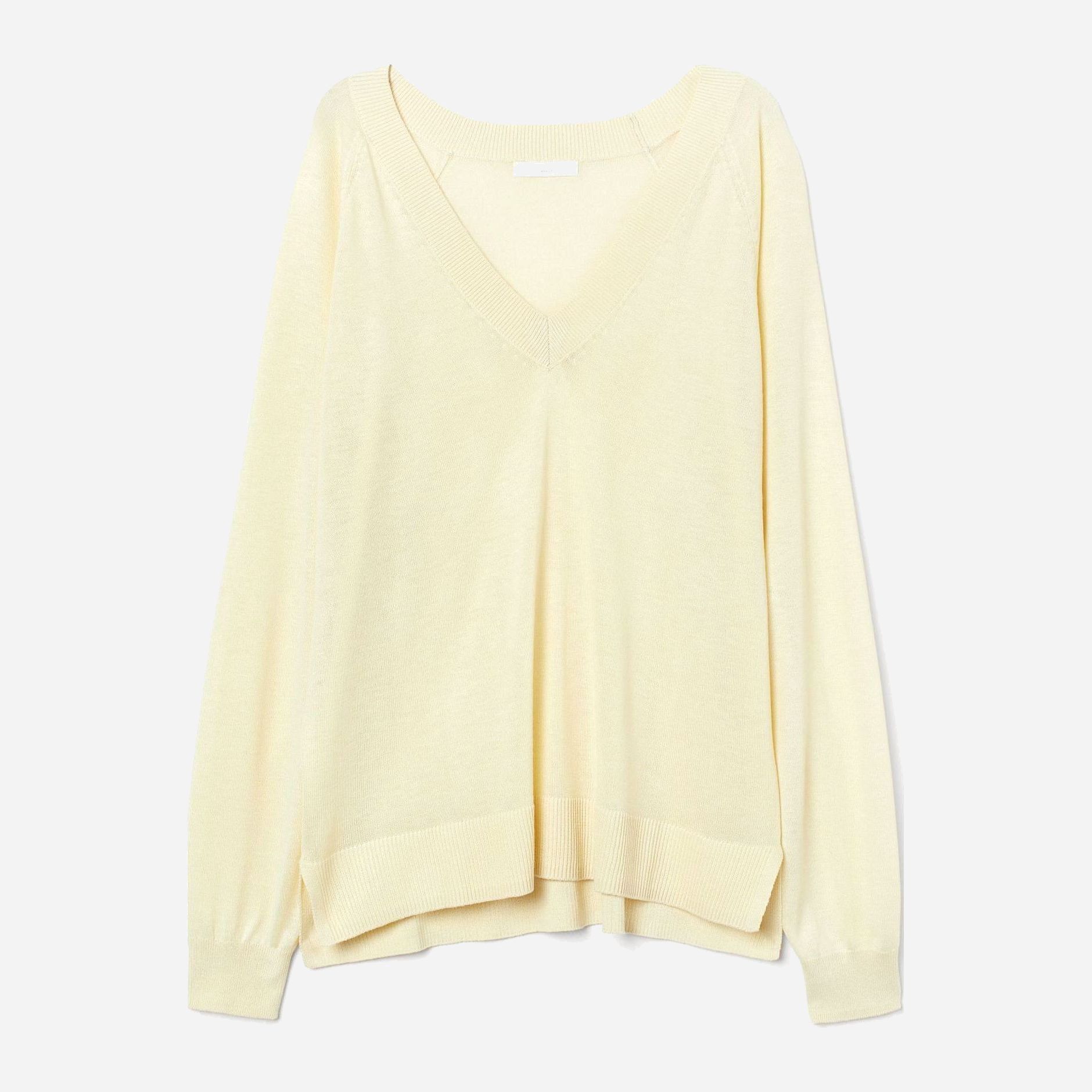 

Пуловер H&M 2307-8168320  Кремовый, Пуловер H&M 2307-8168320 XXS Кремовый