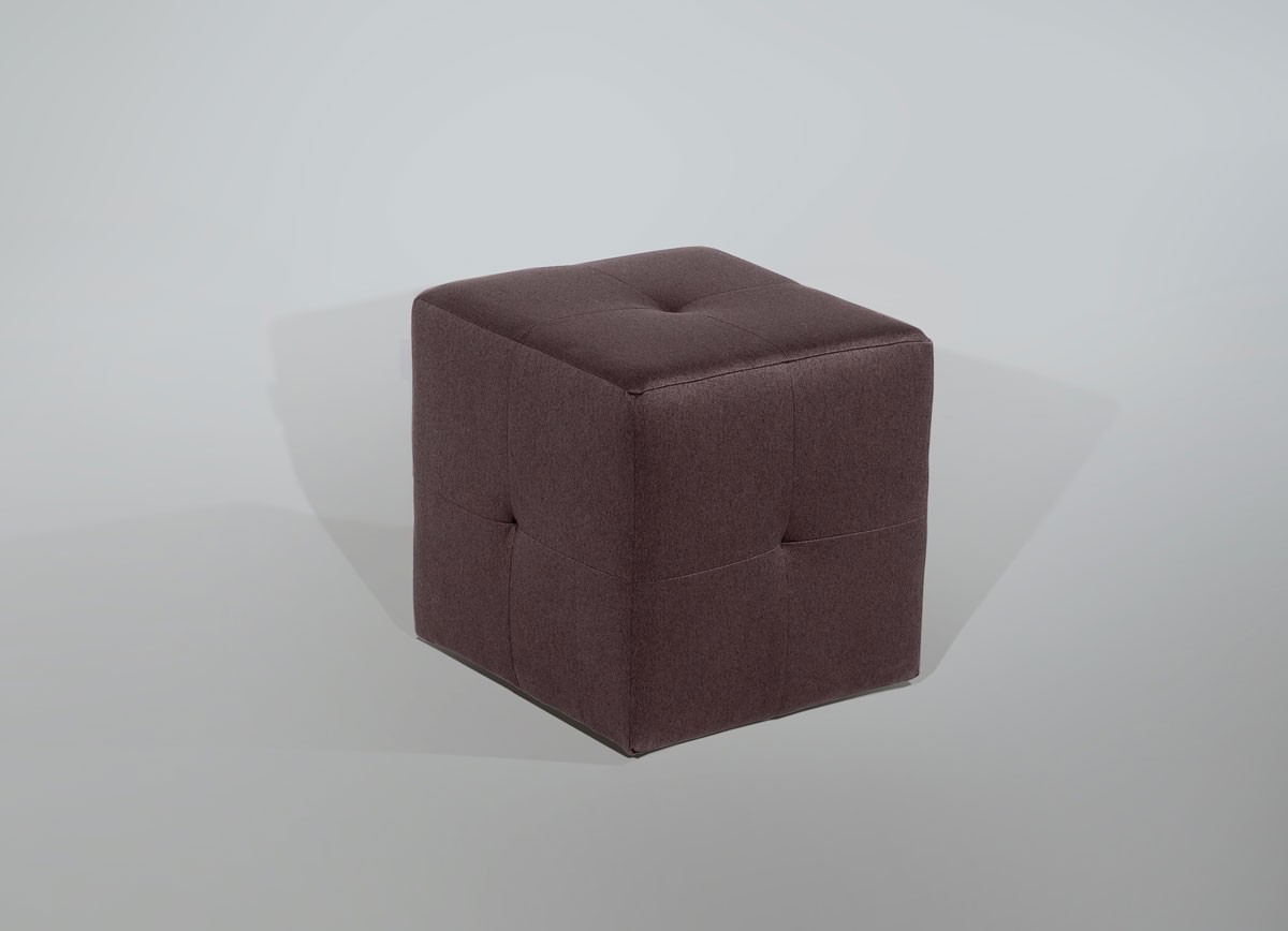 

Пуфик LANCELOT Куб 450х450 Brown
