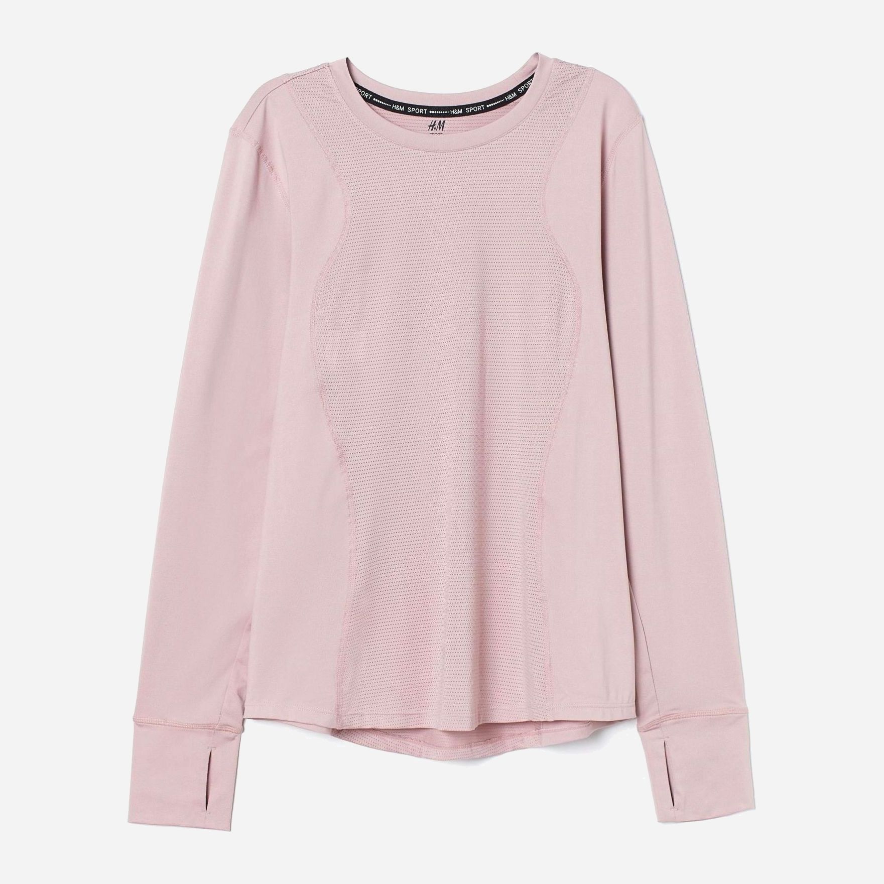 

Лонгслив H&M 2607-8855472 M Пудра