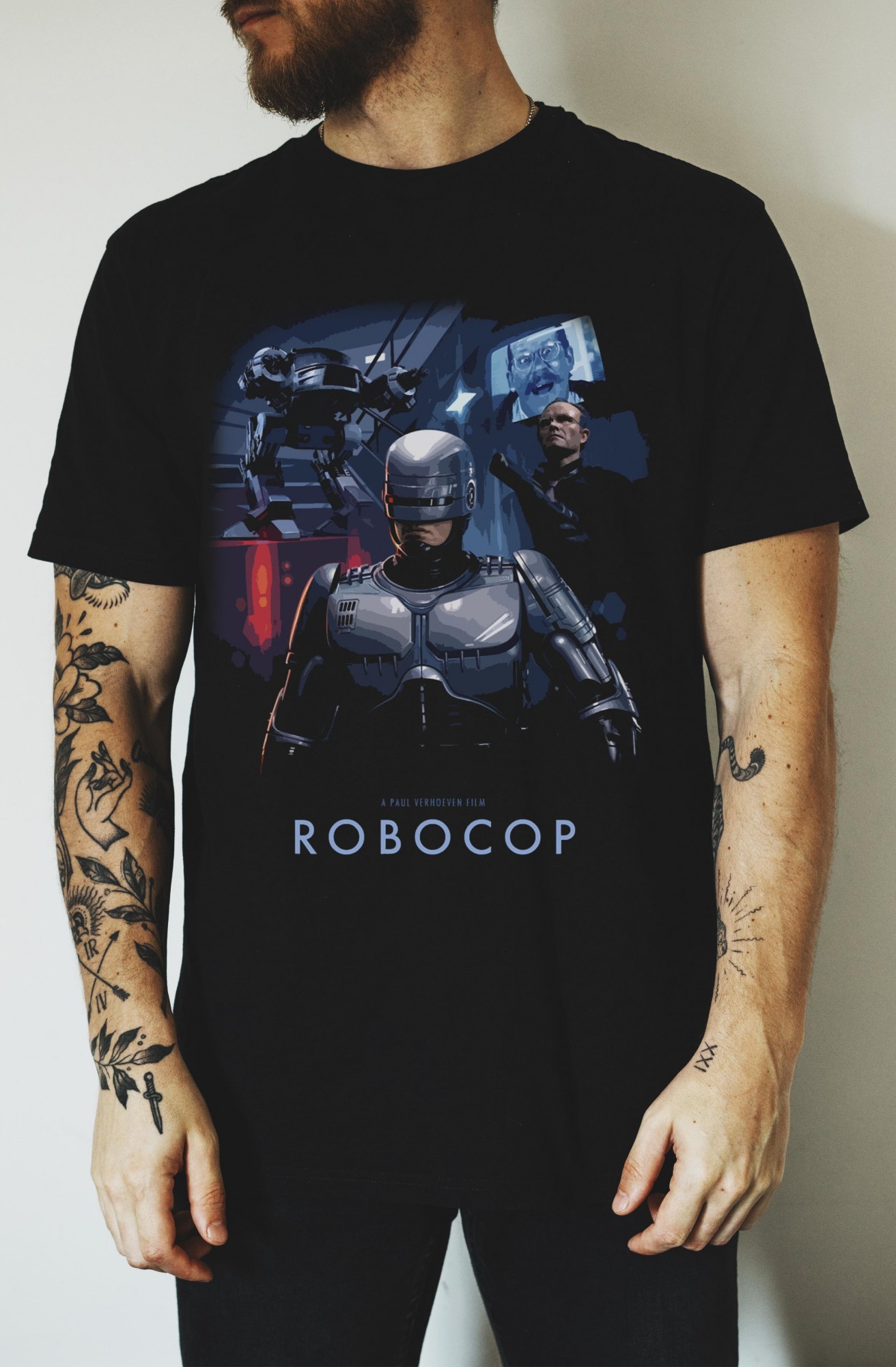 

Футболка Stedman Vintage Series Movie Robocop Two  Черная, Футболка Stedman Vintage Series Movie Robocop Two XS Черная