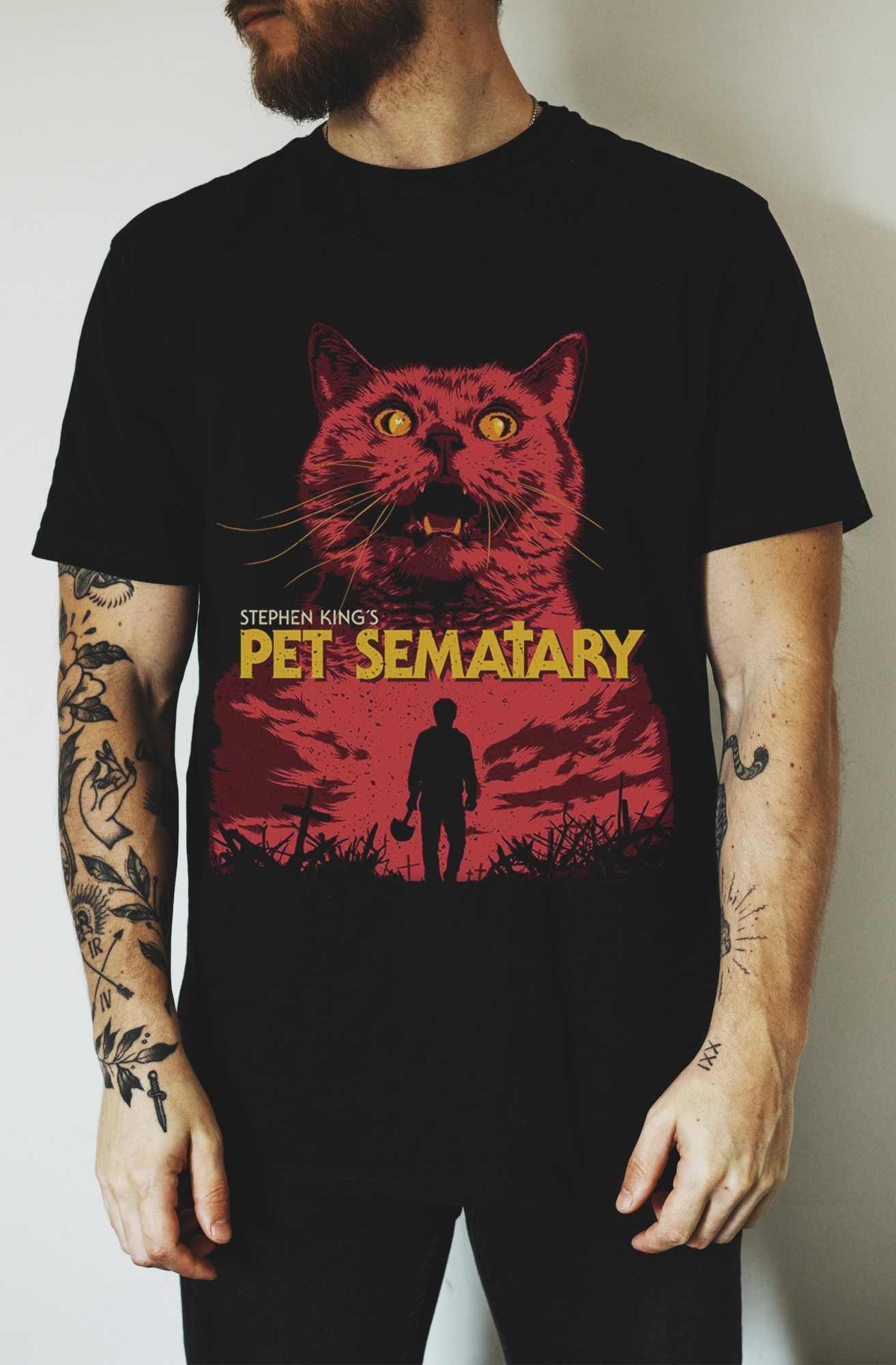 

Футболка Stedman Vintage Series Pet Sematary Кладбище Домашних Животных One  Черная, Футболка Stedman Vintage Series Pet Sematary Кладбище Домашних Животных One M Черная