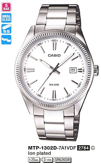

Часы CASIO MTP-1302D-7A1VEF