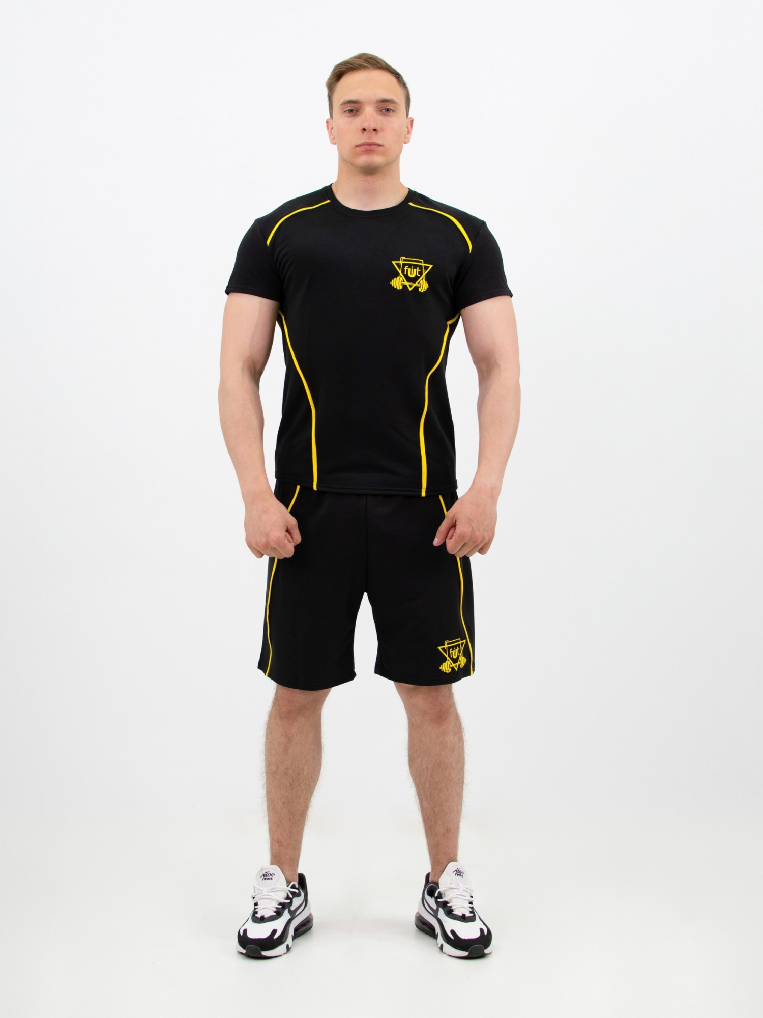

Мужской спортивный комплект fitU Glory black 1,0  Черный, Мужской спортивный комплект fitU Glory black 1,0 S Черный