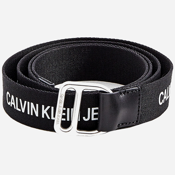 

Ремень женский Calvin Klein Jeans SLIDER WEBBING BELT 30MM K60K608292-BDS 90 см Черный