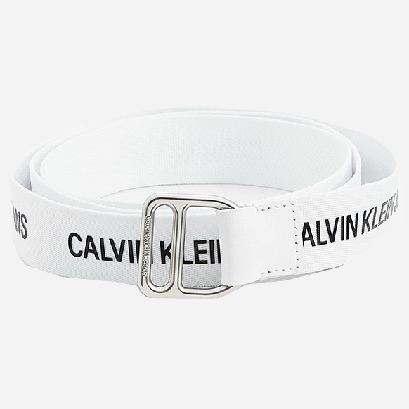 

Ремень женский Calvin Klein Jeans SLIDER WEBBING BELT 30MM K60K608292-YAF 80 см Белый