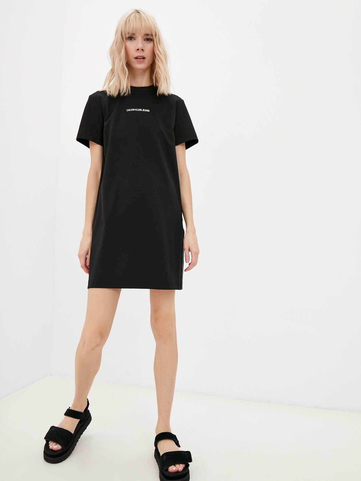 

Платье Calvin Klein Jeans Milano T-Shirt Dress J20J217122-BEH S Черное