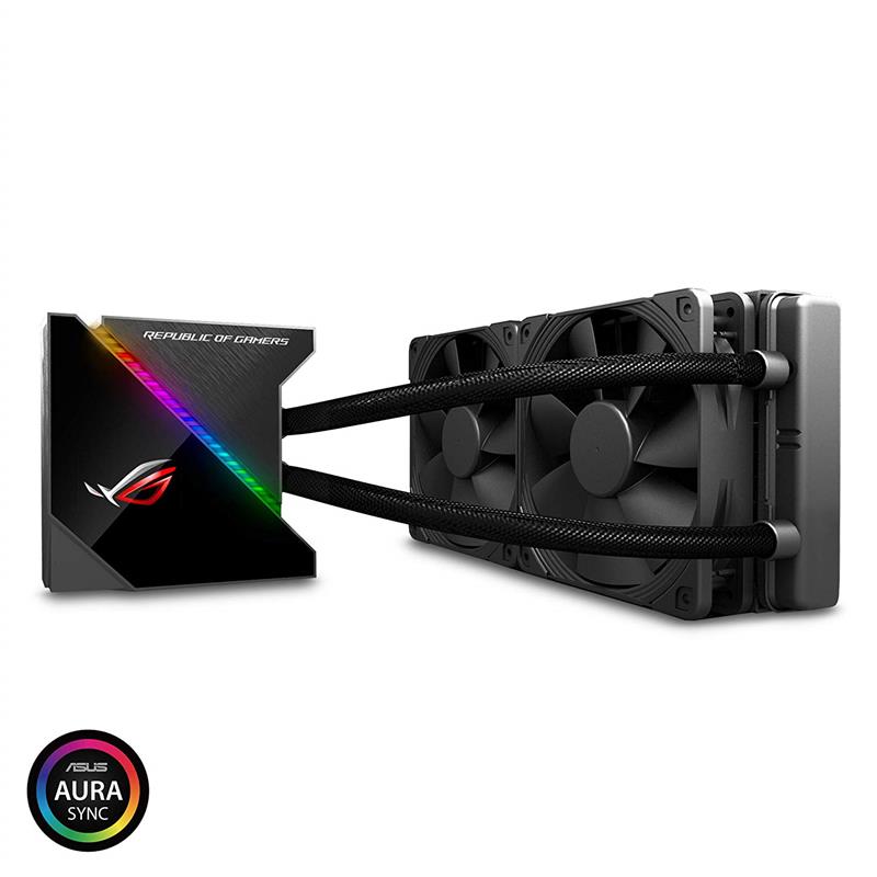 

Система водяного охлаждения Asus ROG Ryujin 2x120мм Aura OLED (ROG-RYUJIN-240)