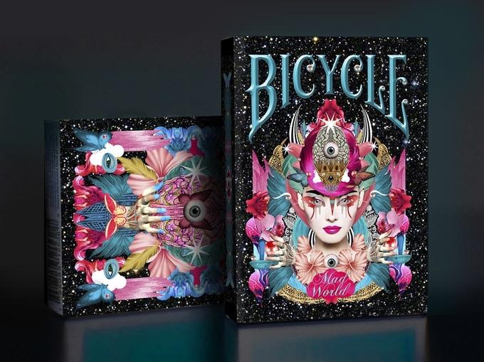 

Карты игральные Bicycle Mad World