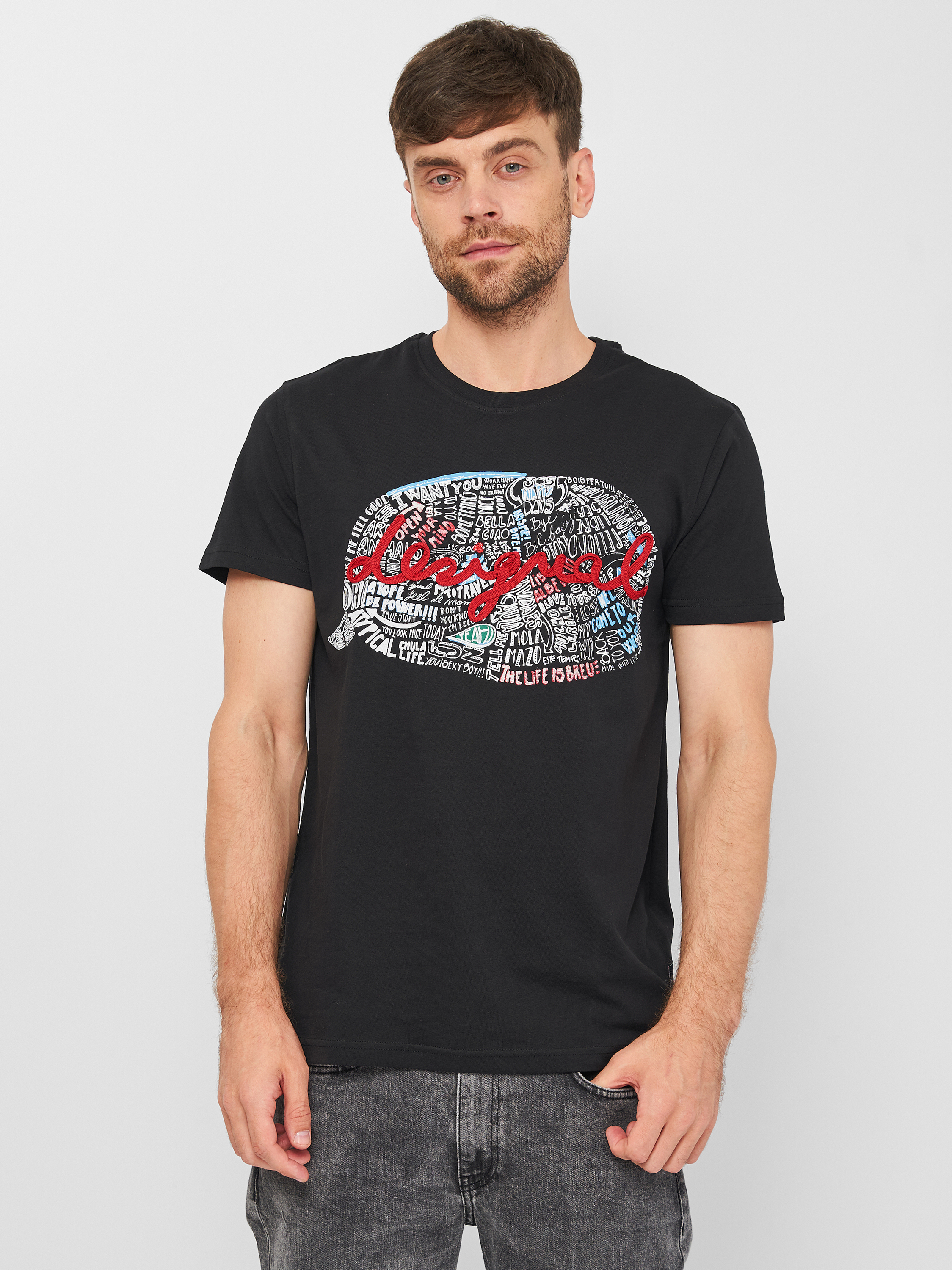 

Футболка Desigual 18WMTKXV-2000 XL