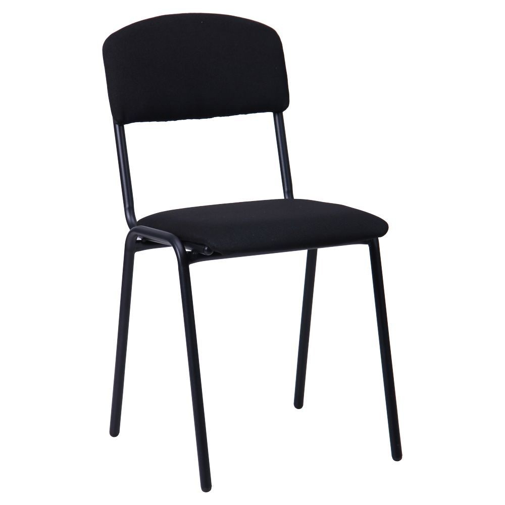 Дегтеобразный черный стул мелена