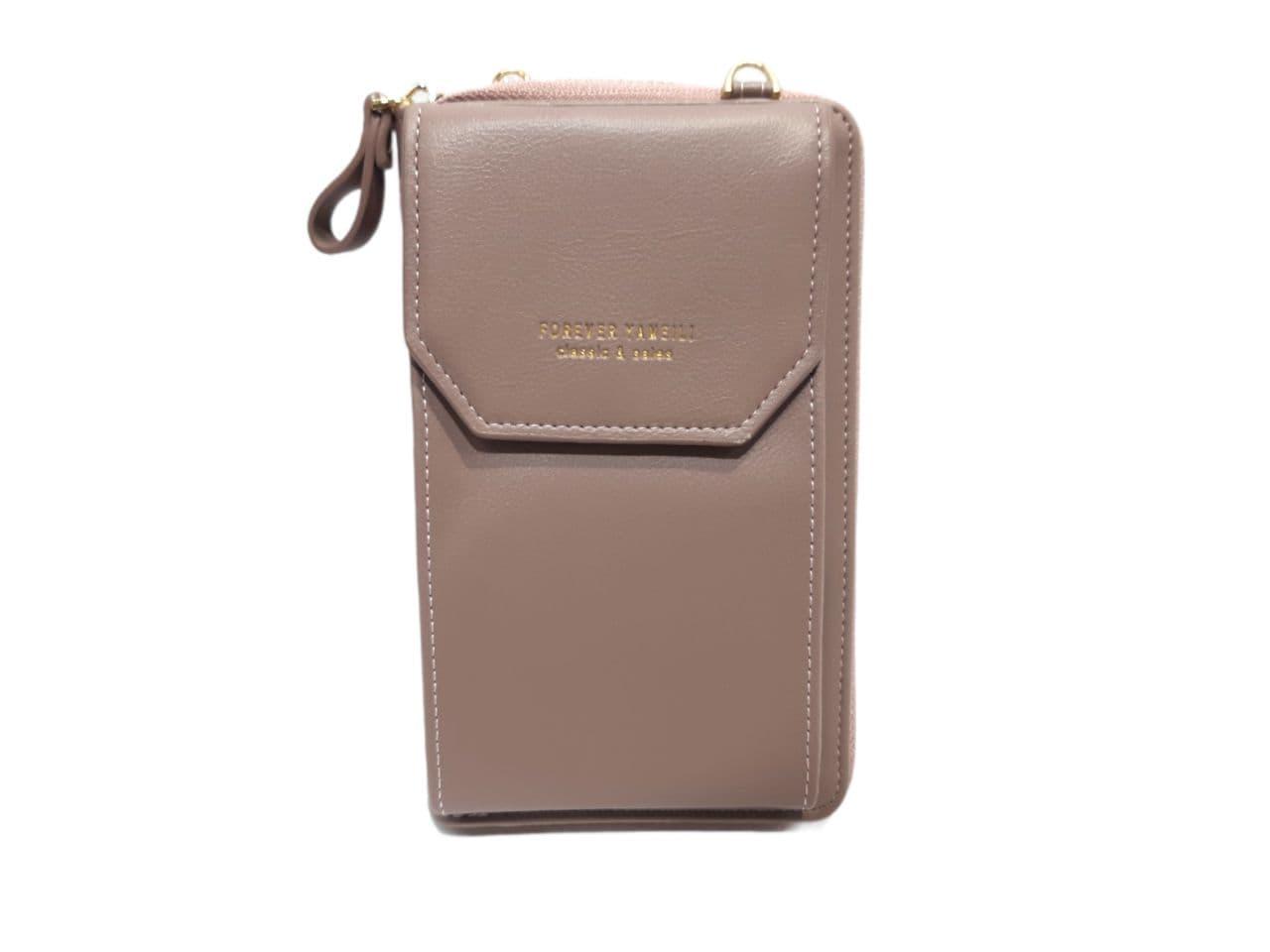 

Клатч женский эко-кожа Saralyn 7121-8 11х18х4 сливовый
