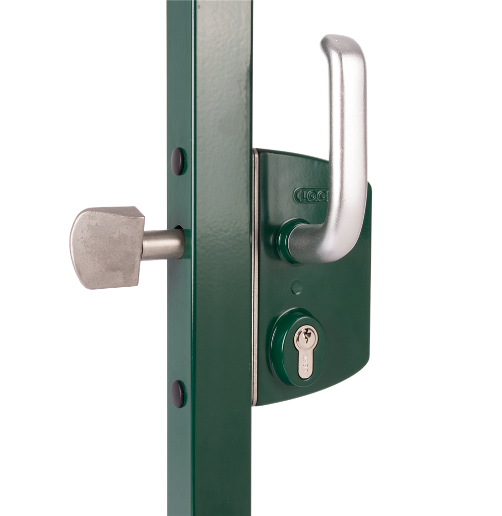 

Накладной замок для откатных ворот Locinox RAL 9005 LSKZU2-9005