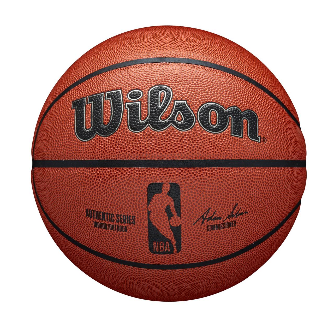 

Мяч баскетбольный W NBA AUTHENTIC INDOOR OUTDOOR №7 оранжевый WTB7200XB07