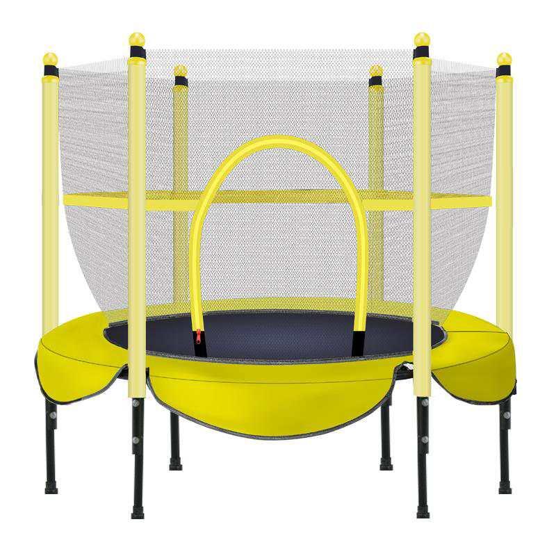 

Батут детский Tilly BT-RJ-0078 60" круглый с сеткой Желтый