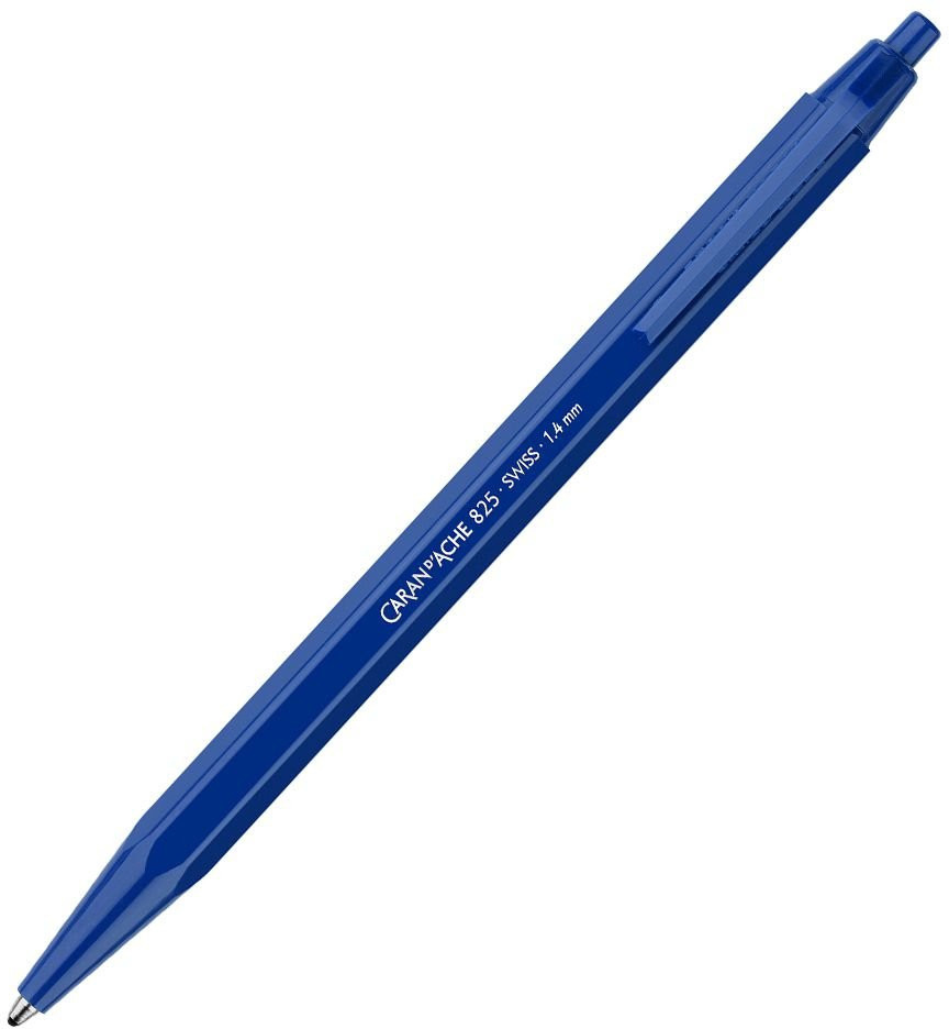 

Ручка шариковая Caran d'Ache 825 Eco Синяя/Стержень 1.4 мм Синий (7630002341523)