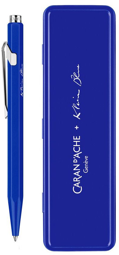 

Ручка шариковая Caran d'Ache 849 Klein Blue® Синяя в пенале/Стержень 1 мм Синий (7630002344623)