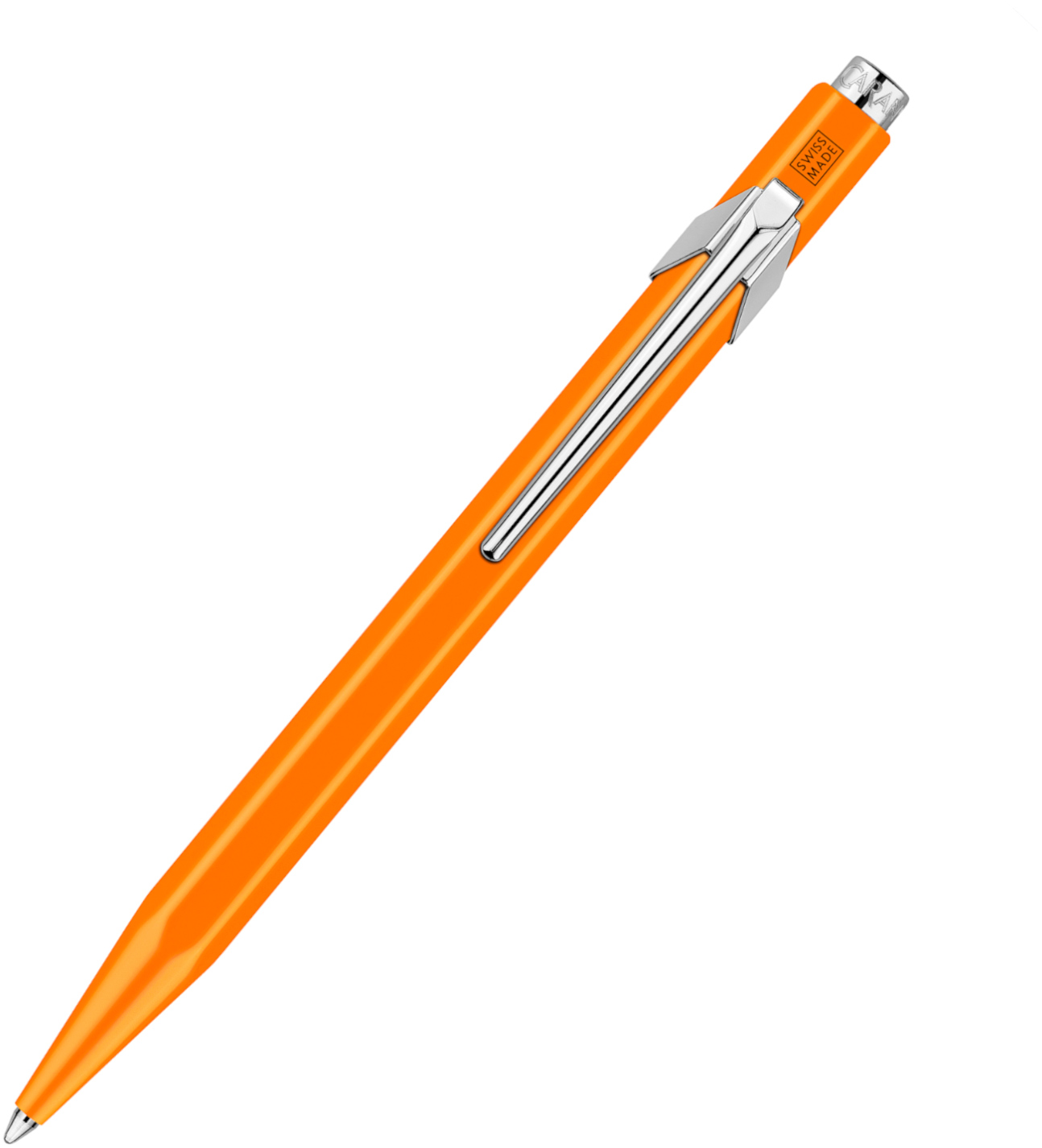 

Ручка шариковая Caran d'Ache 849 Pop Line Fluo Оранжевая/Стержень 1 мм Синий (7610186029257)