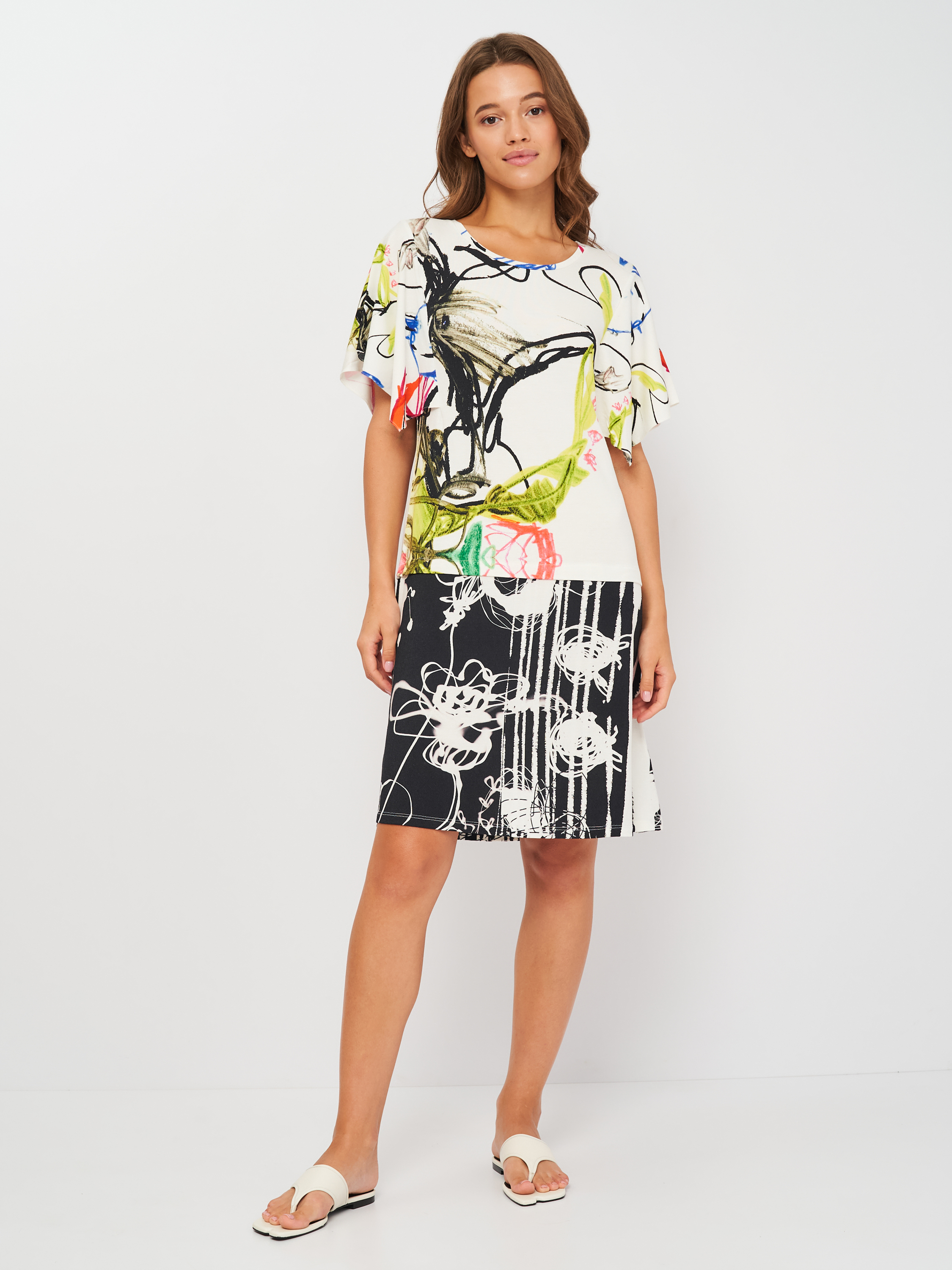 

Платье Desigual 18SWVKXI-1000 L