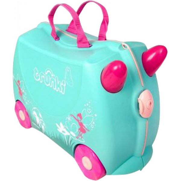 

Чемоданчик детский для вещей на колесиках Trunki Flora Фея Бирюзовый