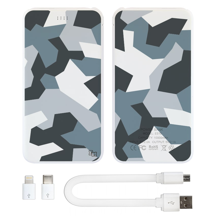 

FM Универсальная мобильная батарея Камуфляж 10000 mAh (E510-07)