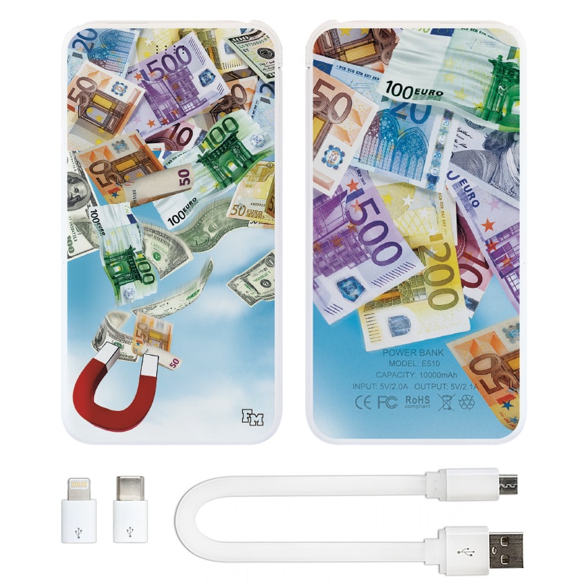 

FM Повербанк Денежный магнит 10000 mAh (E510-26)