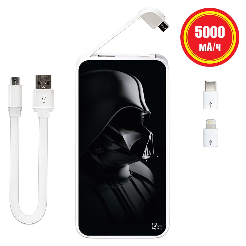 

FM Дополнительный аккумулятор Мистер Дарт 5000 mAh (E505-10)