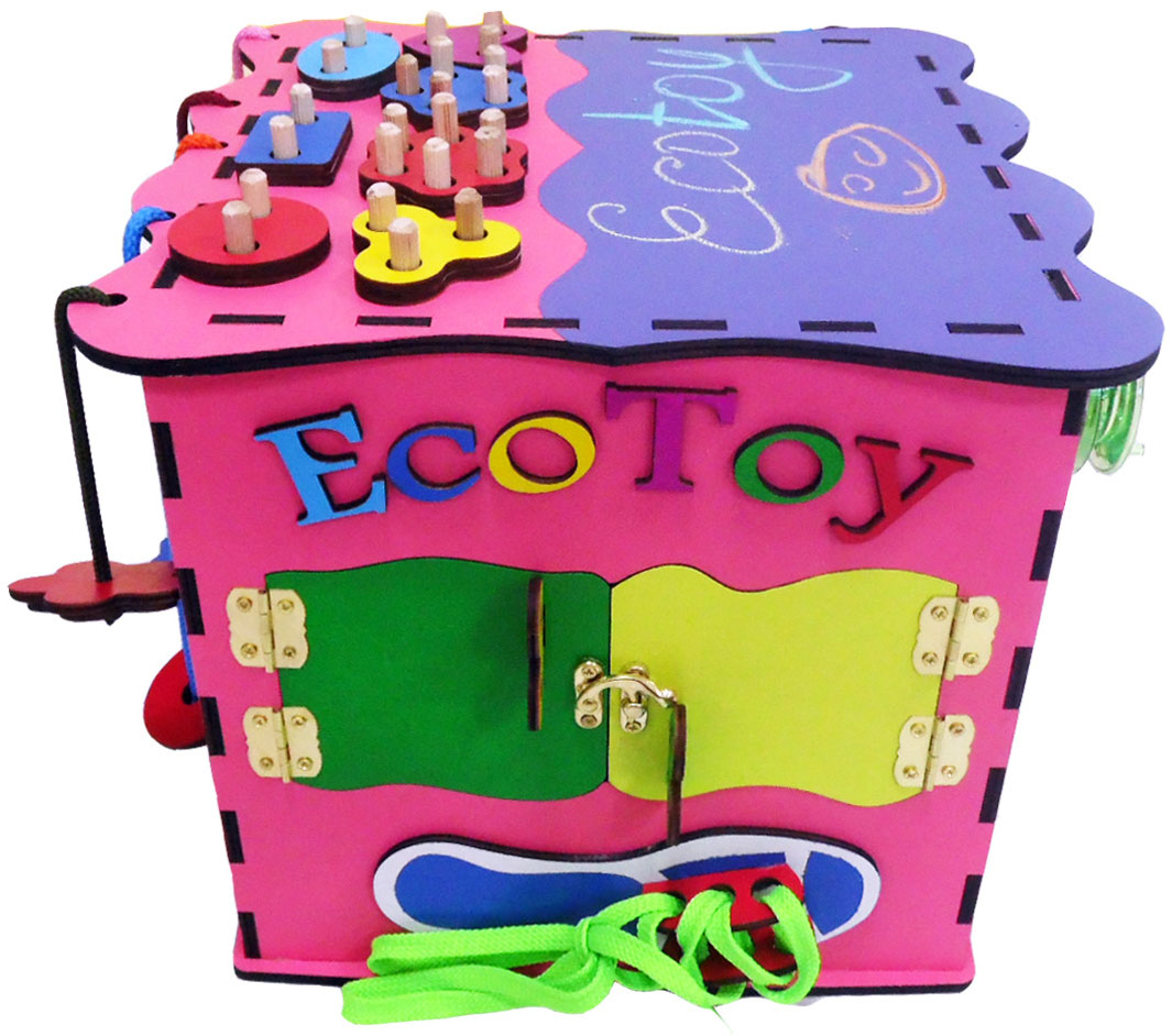

Бизикуб ЕcoToy Pink (ET_111045)