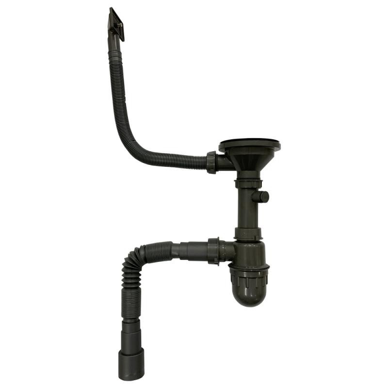 

Сифон для кухні, випуск 3 1/2 "(вихід 50/40 мм)