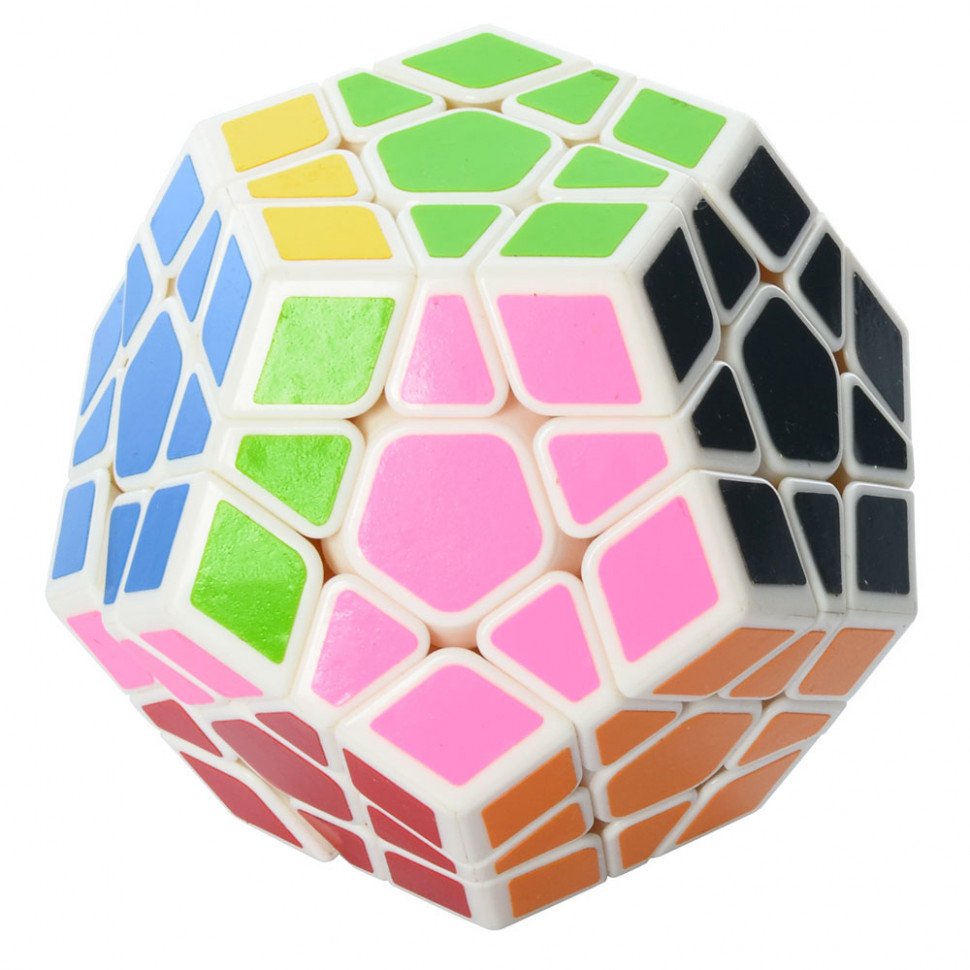 

Кубик QiYi MofangGe X-Man Megaminx (Plane White-Base) (0934C-5)