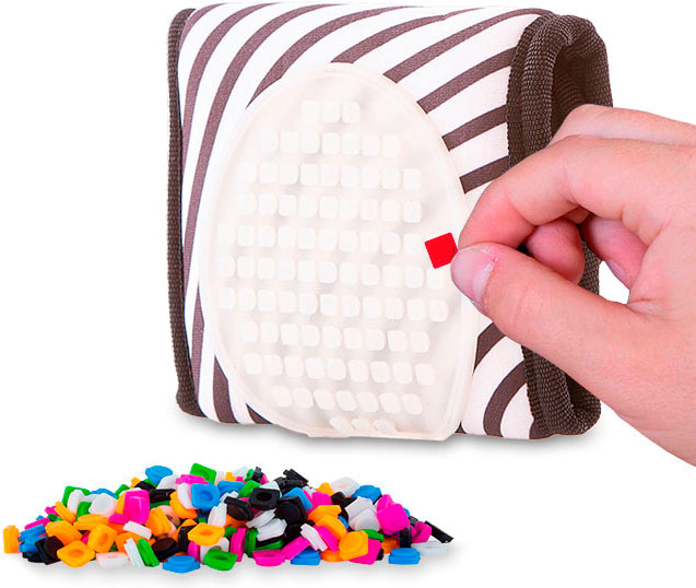 

Кошелек Pixie Crew Mia черно-белый (PXA-10-82)