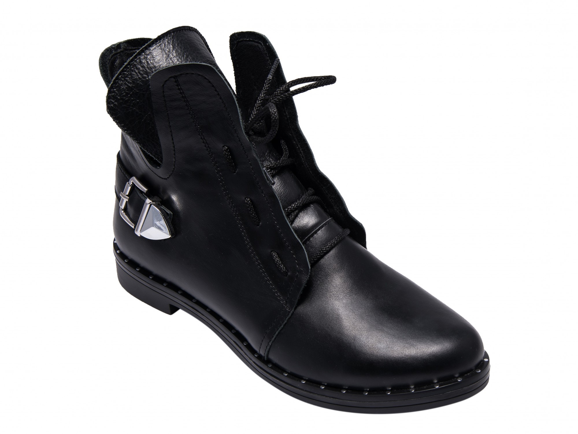 

Женские ботинки Royal shoes 301 осенние 40 Черные