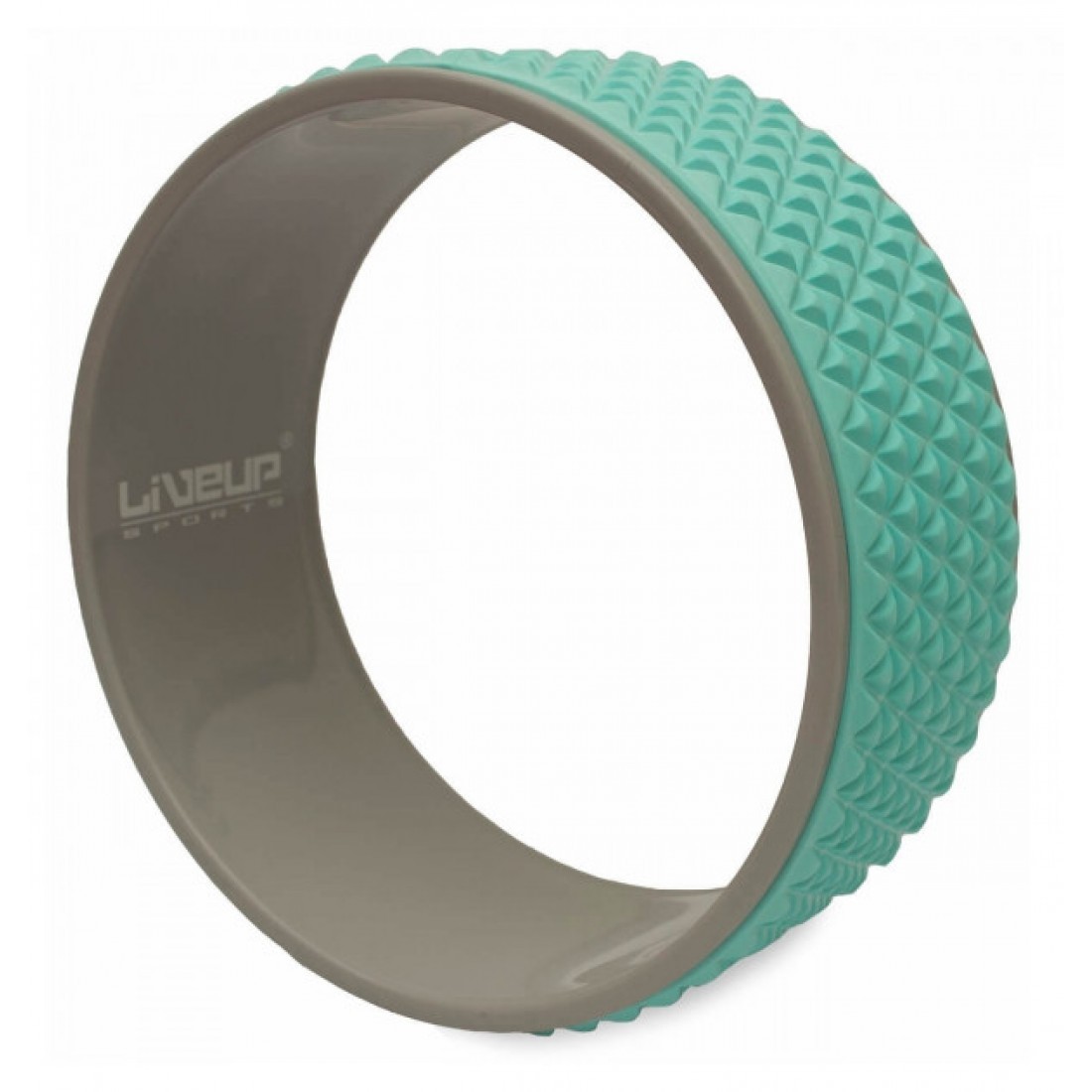 

Колесо для йоги и фитнеса LiveUP YOGA RING голубой (LS3750-b)