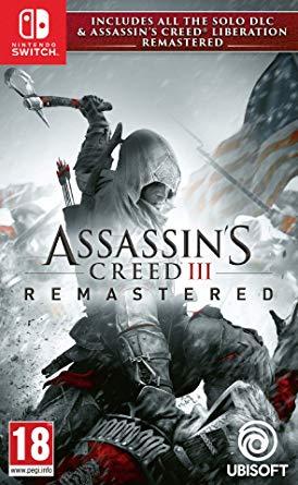 

Assassins Creed III & Liberation Remastered (Switch, русская версия)