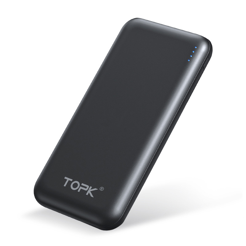 

УМБ TOPK I1005 10000 mAh 18W QC 3.0/PD USB Type-C 3xUSB Black