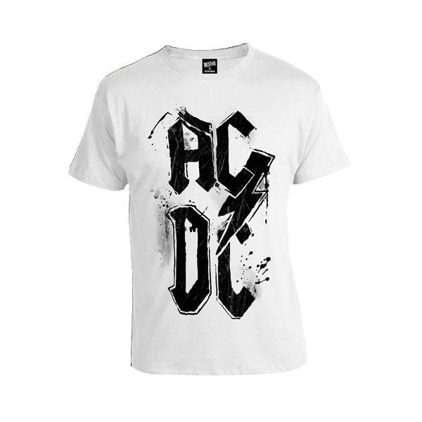

Футболка BestU AC/DC Dirty Logo White Белый, Футболка BestU AC/DC Dirty Logo White Белый XS