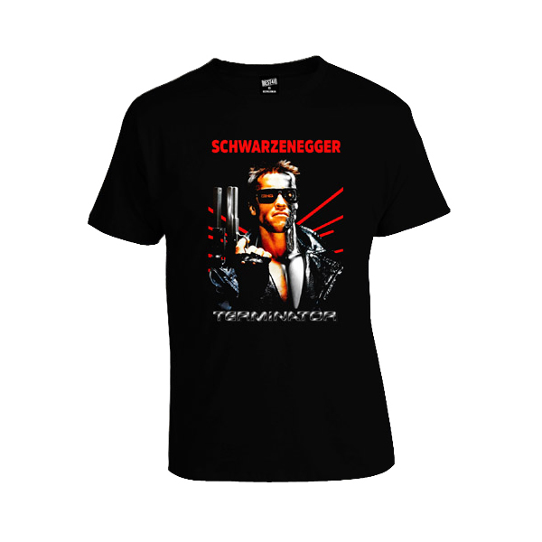 

Футболка Terminator Schwarzenegger Черный, Футболка Terminator Schwarzenegger Черный XL