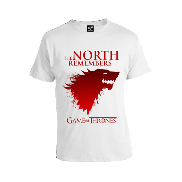 

Футболка BestU Game of Thrones The North Remembers Белый XXL