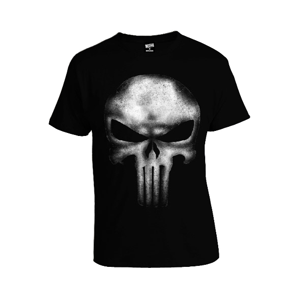 

Футболка BestU Punisher Grunge Черный XXL