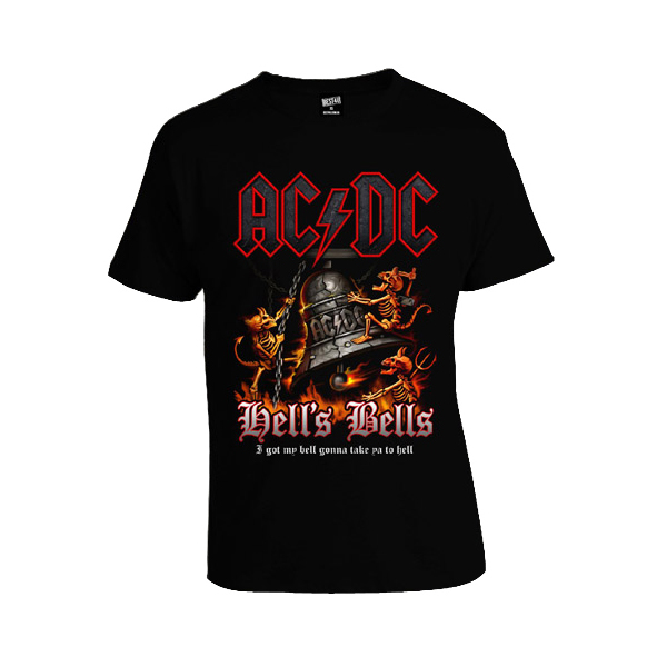 

Футболка BestU AC/DC Hells Bells Черный, Футболка BestU AC/DC Hells Bells Черный XL