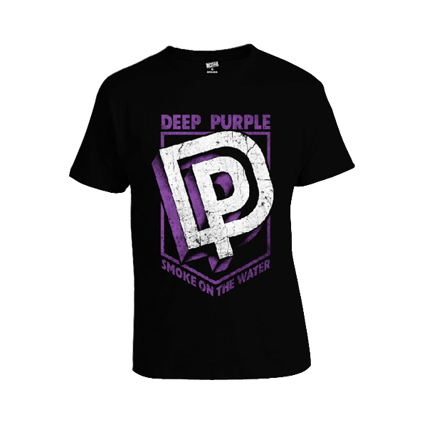 

Футболка BestU Deep Purple Smoke on the Water Черный XXL