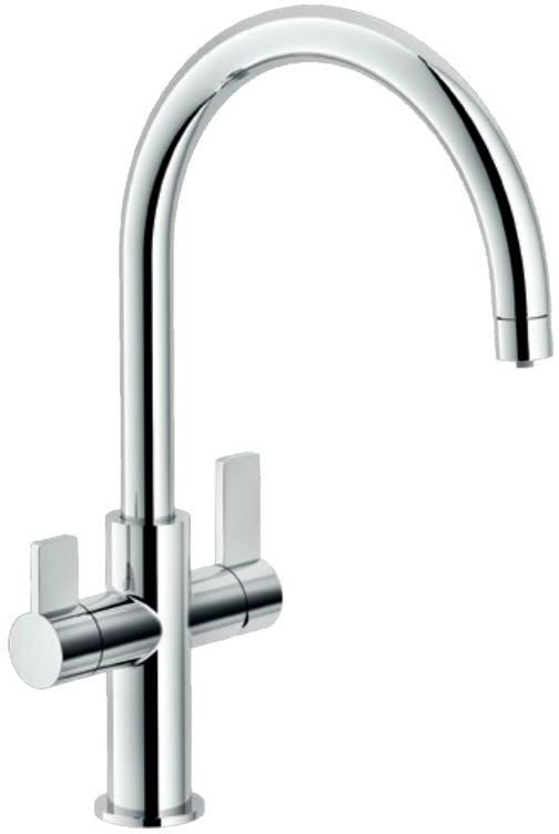 

Смеситель кухонный с подключением к фильтру NOBILI Kitchen FL96824/3VCR