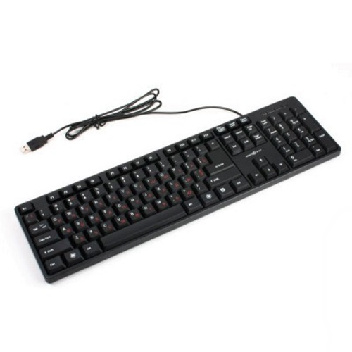 

Клавіатура Maxxter KB-109-U (Black) USB, чорна