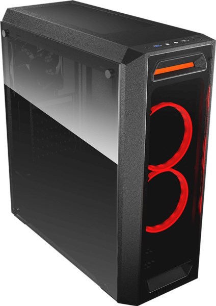 

Корпус Midi-ATX Cougar MX350 2*3.5"+2*2.5", 2*120 Vortex Fans, Midi-ATX/mMidi-ATX/mini-ITX