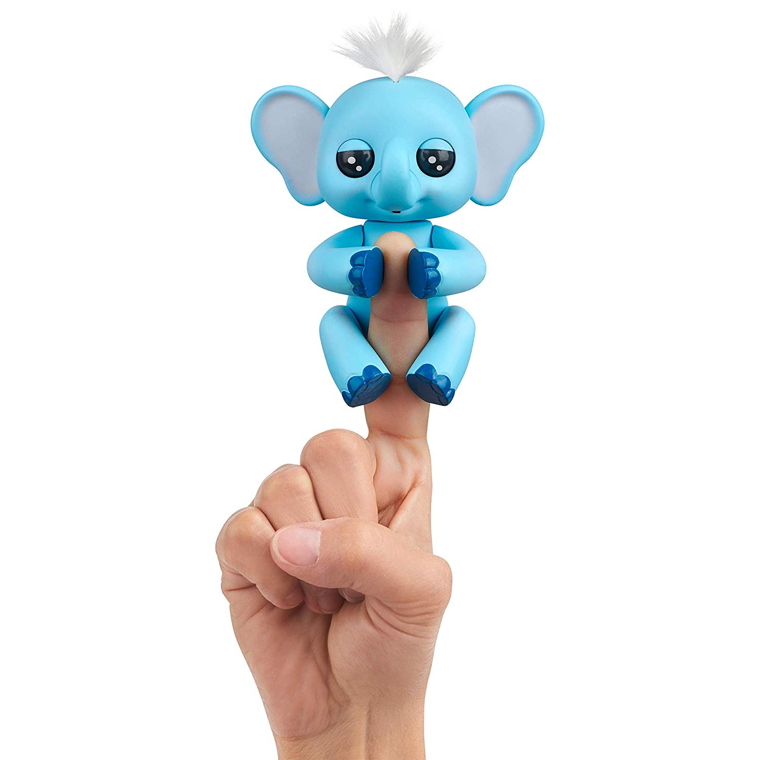

Интерактивная фигурка слоненок Грей Фингерлингс WowWee Fingerlings Baby Elephant Gray