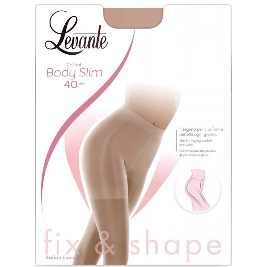 

Колготы женские классические LEVANTE 3 GLASE (LV BODY SLIM 40)